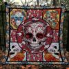 Skull Quilt Blanket Ver 71  Quilt